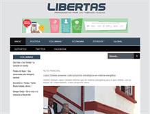 Tablet Screenshot of libertas.mx