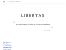 Tablet Screenshot of libertas.co